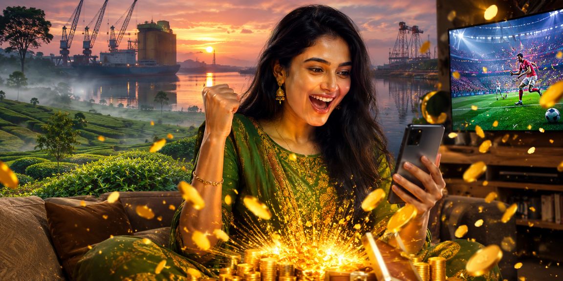 খুলনার চা বাগানে মোবাইলে b6888 ম্যাচ অডস ব্রাউজ করছেন একজন ব্যবহারকারী